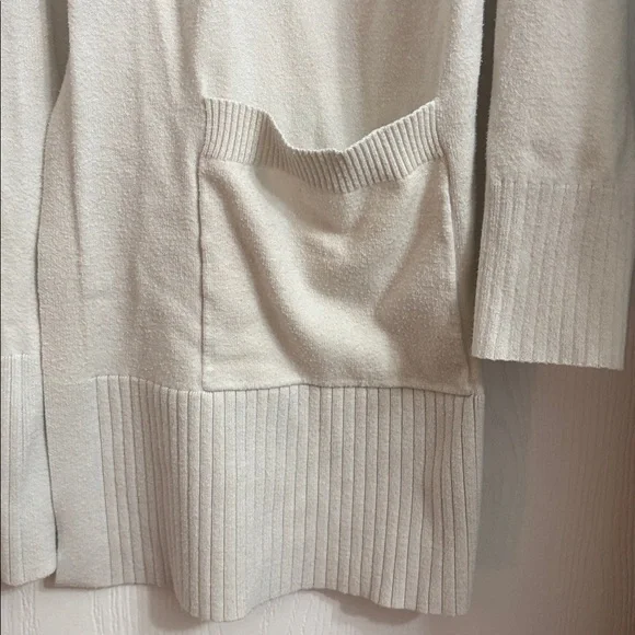Loft Cream Open Front Cardigan - Picture 2 of 3